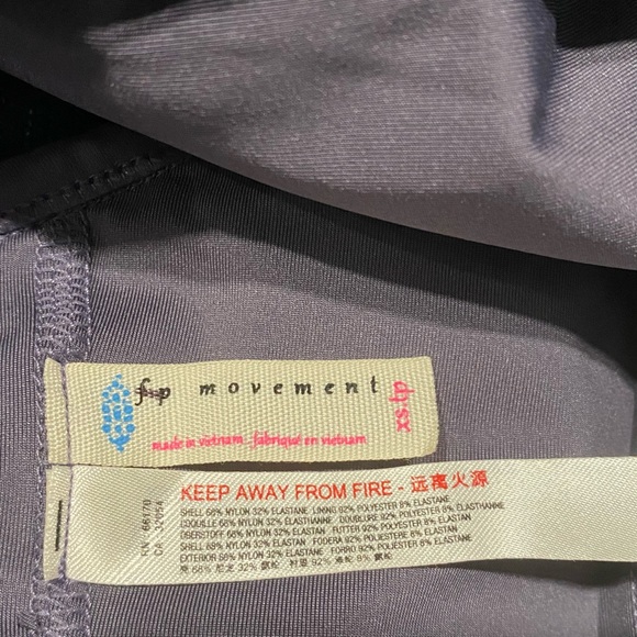 Free People Movement Fired Up Sports Bra Floral Active workout gym - Picture 5 of 5